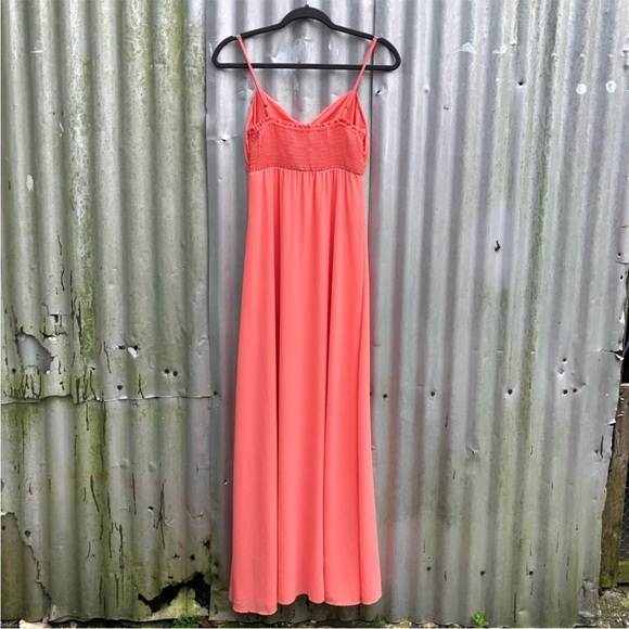 Show Me Your MUMU Magnolia Maxi Dress Salmon - Picture 6 of 8